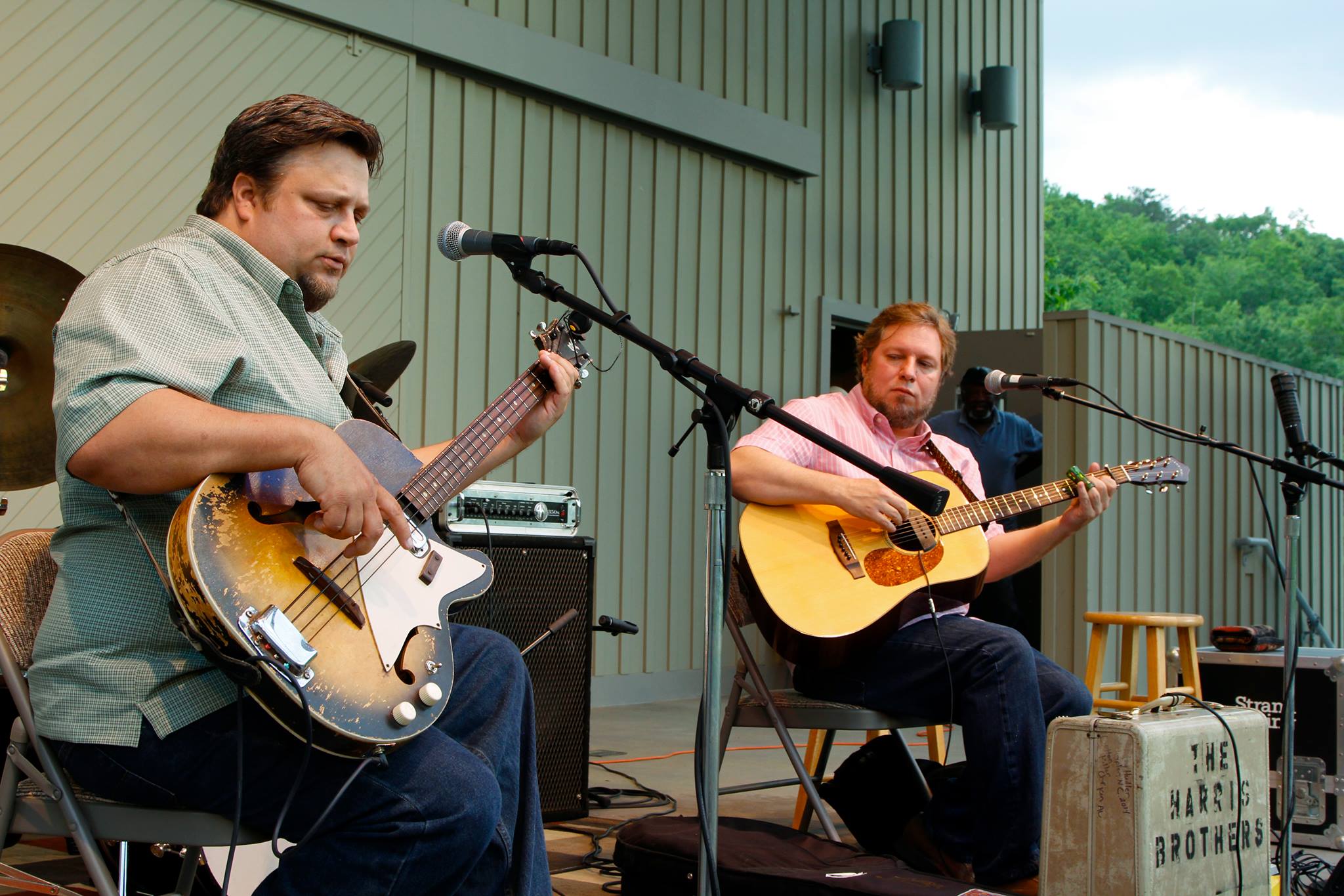 The Harris Brothers play the Blue Ridge Music Center Blue Ridge